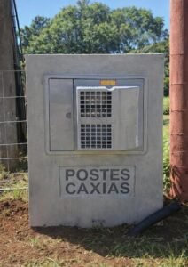 Suporte para hidrômetro nos padrões samae e corsan