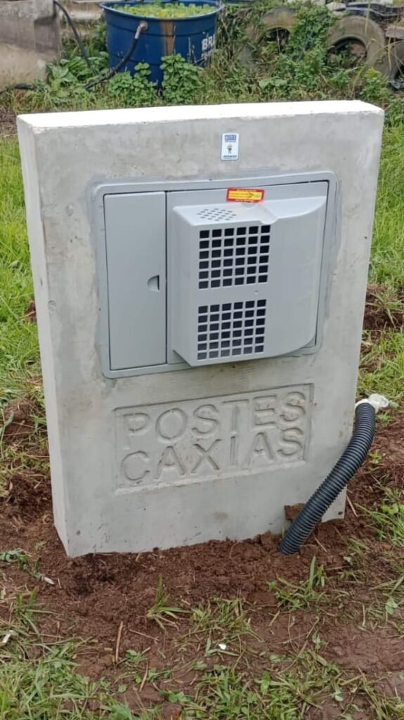 Mureta padrão samae instalada em Caxias do sul RS